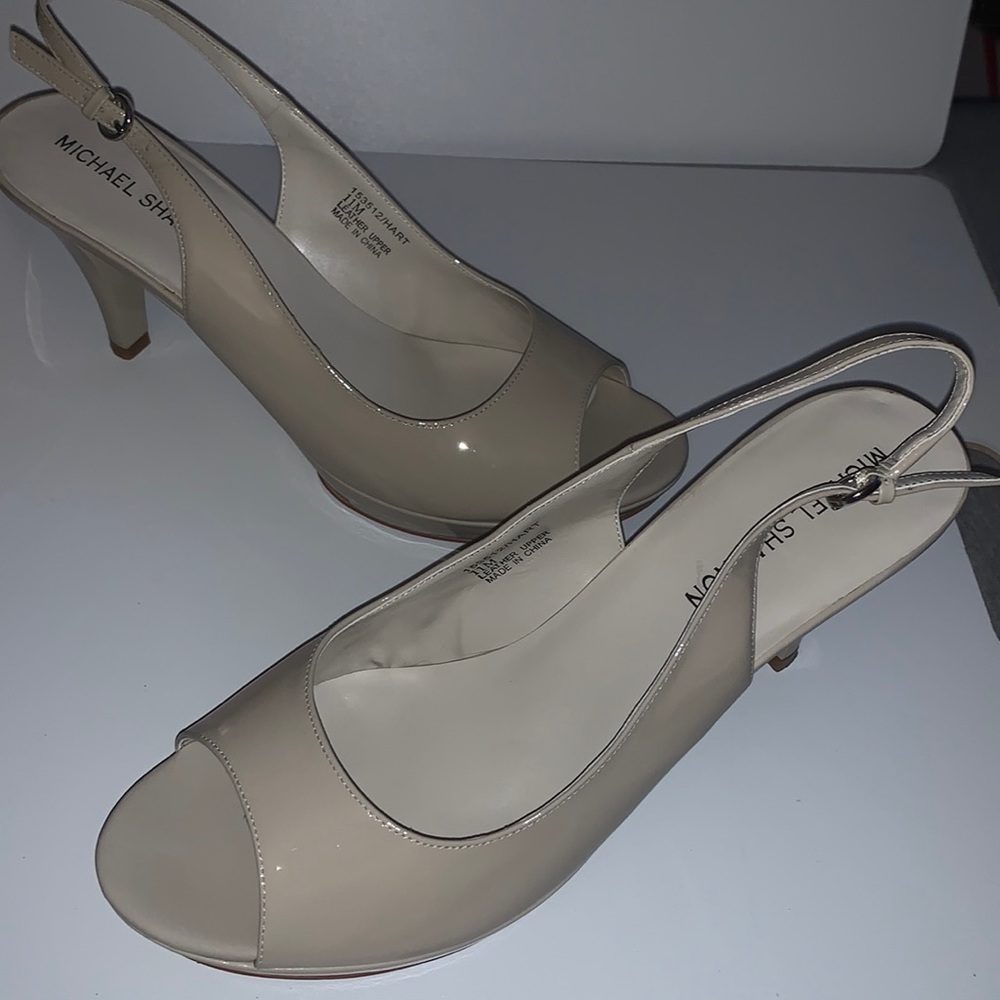 Michael Shannon open toe heels